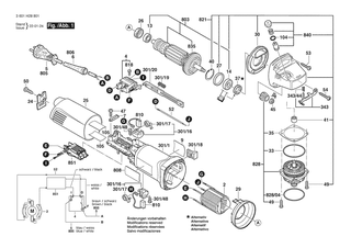 BOSCH GWS 1000 - 3601H28831