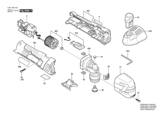 BOSCH GOP 12V-28 - 3601HB50L1