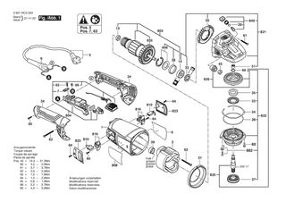 BOSCH GWS 2200 - 3601HC0322