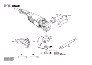 BOSCH GWS 20-230 J - 3601HC1305
