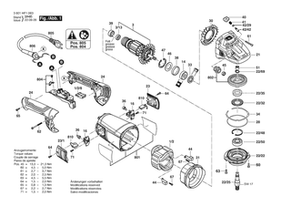 BOSCH GWS 2200-230 - 3601HF21E0