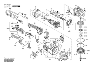 BOSCH GWS 25-180 LVI - 3601HF71N0