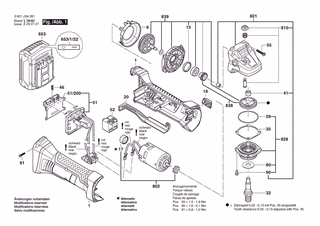 BOSCH GWS 18V - LI - 3601J3A3B2