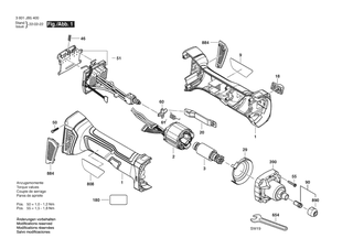 BOSCH GGS 18V-20 - 3601JB54B0