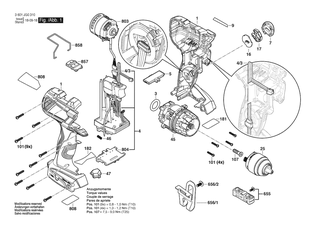 BOSCH GSB18V-755C - 3601JG0311