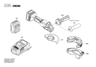 BOSCH GWS 18V-15 C - 3601JH6402