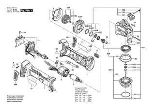 BOSCH GWX 18V-8 - 3601JH9111