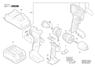 BOSCH GSR 185-LI - 3601JK30E1
