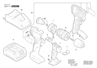 BOSCH GSB 185-LI - 3601JK31E1