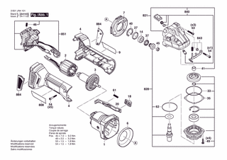 BOSCH GWS 18V-11 - 3601JN4101