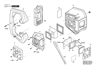 BOSCH GRL4000-80CH - 3601K61J10