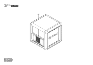 BOSCH GLL25-10 - 3601K63510