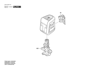 BOSCH GLL 2 - 3601K63A01