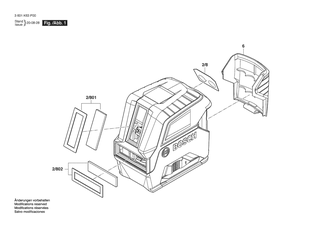 BOSCH GLL 2-10 G - 3601K63P00