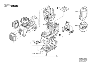 BOSCH GLL 3-80CG - 3601K63U80