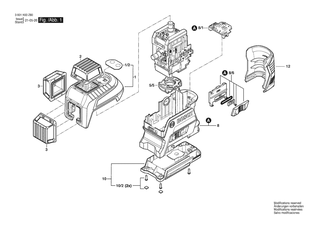 BOSCH GLL3-60XG - 3601K63Z80