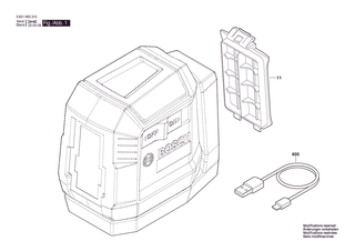 BOSCH GLL 12-22 G - 3601K65320