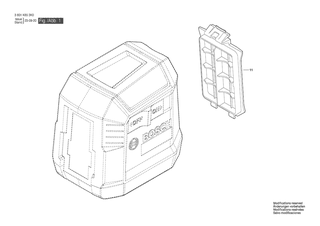 BOSCH GLL 50 G - 3601K653K0