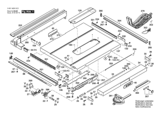 BOSCH GTS10J - 3601M305C2