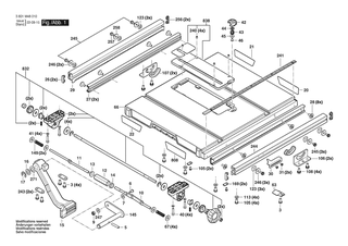 BOSCH GTS18V-08N - 3601M48010