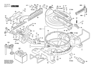 BOSCH GCM 254 - 3601M52080