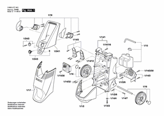 BOSCH Vorlegscheibe | Ersatzteile für AQUATAK 150 PRO | F016F03485