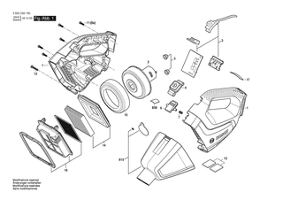 BOSCH UniversalVac 18 - 3603CB91B1