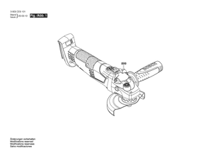 BOSCH AdvancedGrind 18 - 3603CD3101