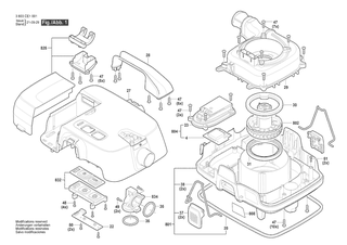 BOSCH AdvancedVac 18V-8 - 3603CE1001