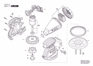 BOSCH UniversalOrbit 18V-20 - 3603CE4150