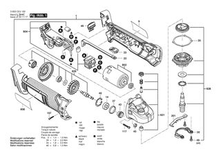 BOSCH AdvancedGrind 18V-80 - 3603CE5100