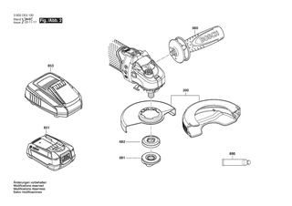 BOSCH AdvancedGrind 18V-80 - 3603CE5100