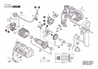 BOSCH PSB 450RE - 3603D09053