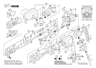BOSCH GBH 240 F - 3611B73090