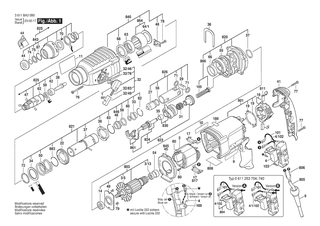 BOSCH GBH 2-26 - 3611BA3050