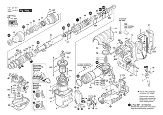 BOSCH GSH 5 CE - 3611C21012