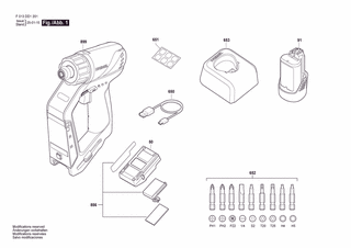 BOSCH DD12V1 - F013DD1201