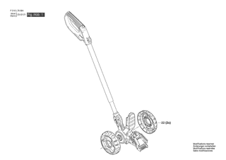 BOSCH Adv-shear 18V-10 Pole - F016L78884
