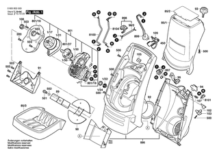 BOSCH Schaltstück | Ersatzteile für AXT RAPID 180 | 2609005618