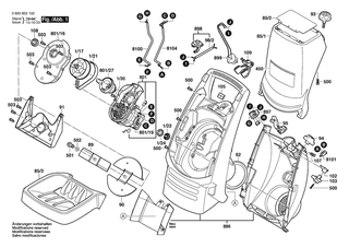 BOSCH Schaltstck | Ersatzteile fr AXT 200 | 2609005618