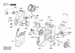 BOSCH Gehäuse | Ersatzteile für AQUATAK 150 PRO X | F016F03567