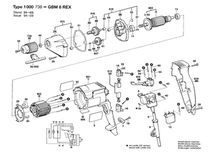 BOSCH Bohrfutterschlssel SG 2 | Ersatzteile fr DRILL | 3608571511