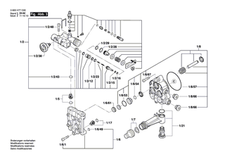 BOSCH Teilesatz | Ersatzteile für AQUATAK 160 PRO X | F016F03575