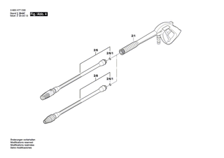BOSCH Teilesatz | Ersatzteile für AQUATAK 160 PRO X | F016F03575