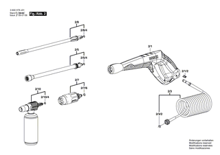 BOSCH Lüftergehäuse | Ersatzteile für AQUATAK GO PLUS | F016F03861