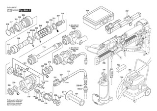 BOSCH Lagerdeckel | Ersatzteile f�r GDB 1600 WE | 3605500043