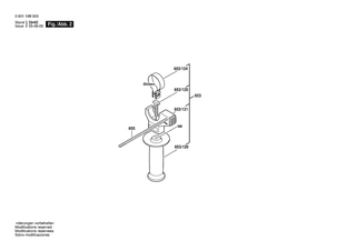 BOSCH Vorgelege | Ersatzteile f�r GSB 20-2RET SSK | 1600A00MM2