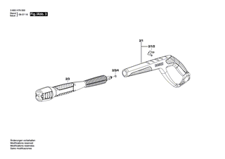BOSCH O-Ring | Ersatzteile für AQUATAK CLIC 125 | F016F03925