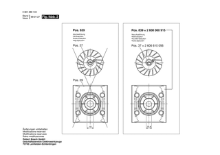 BOSCH Klebeschild | Ersatzteile f�r GSS 14 A | 1611110855