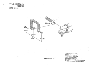 BOSCH Zusatzhandgriff | Ersatzteile f�r 0601332139 | 160202509Z